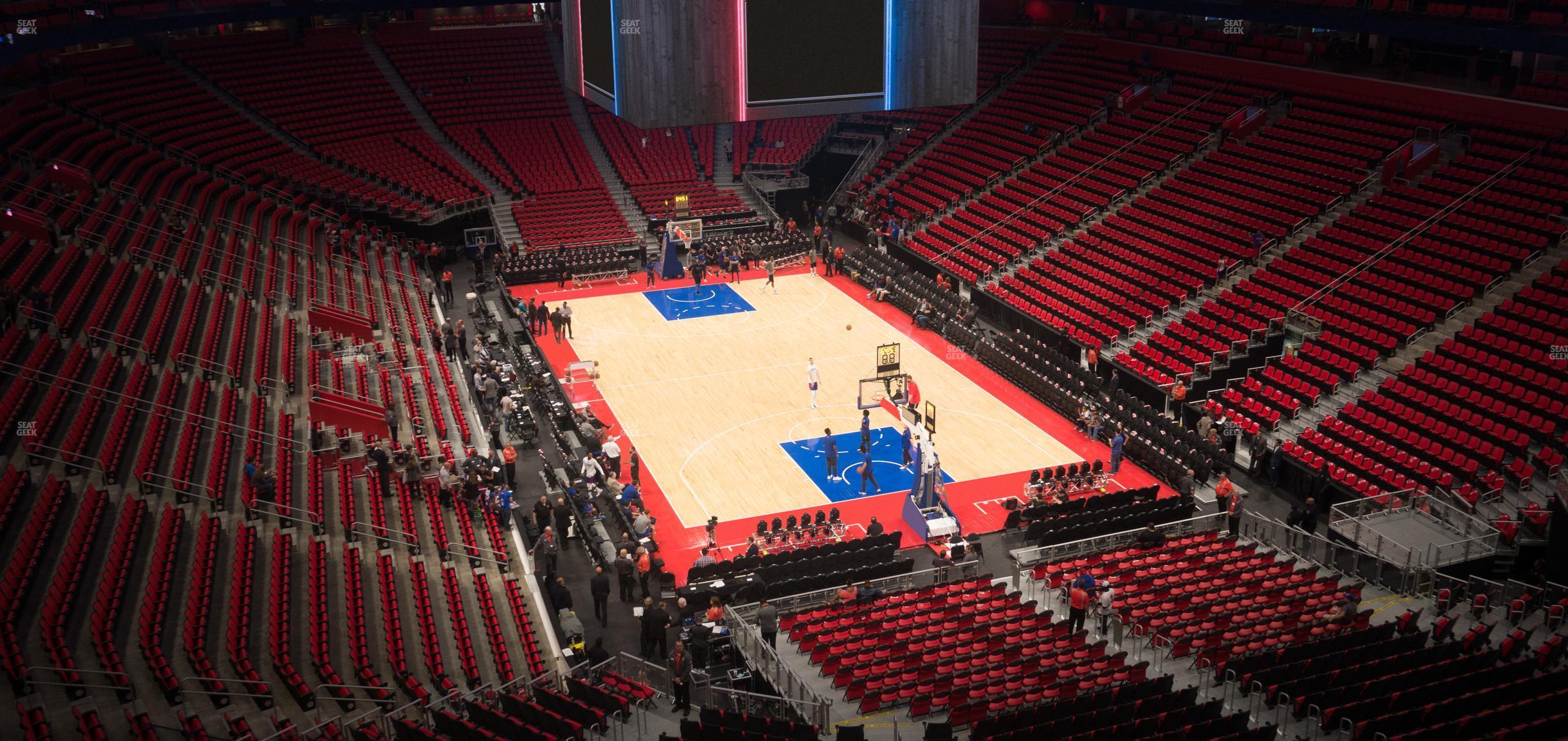 Seating view for Little Caesars Arena Section Mezzanine 21