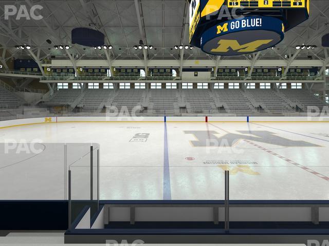 Seating view for Yost Arena Section 18