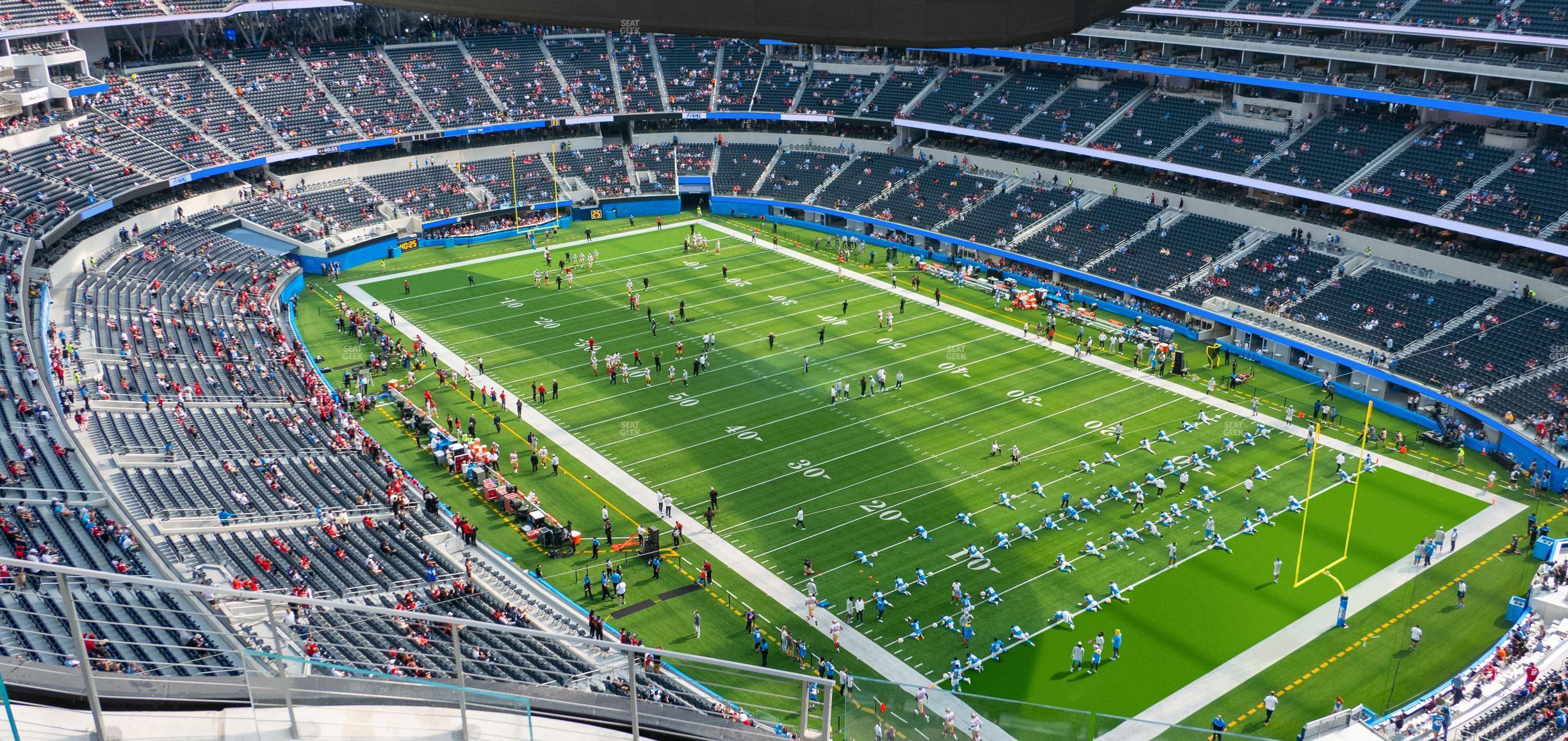 Seating view for SoFi Stadium Section 452