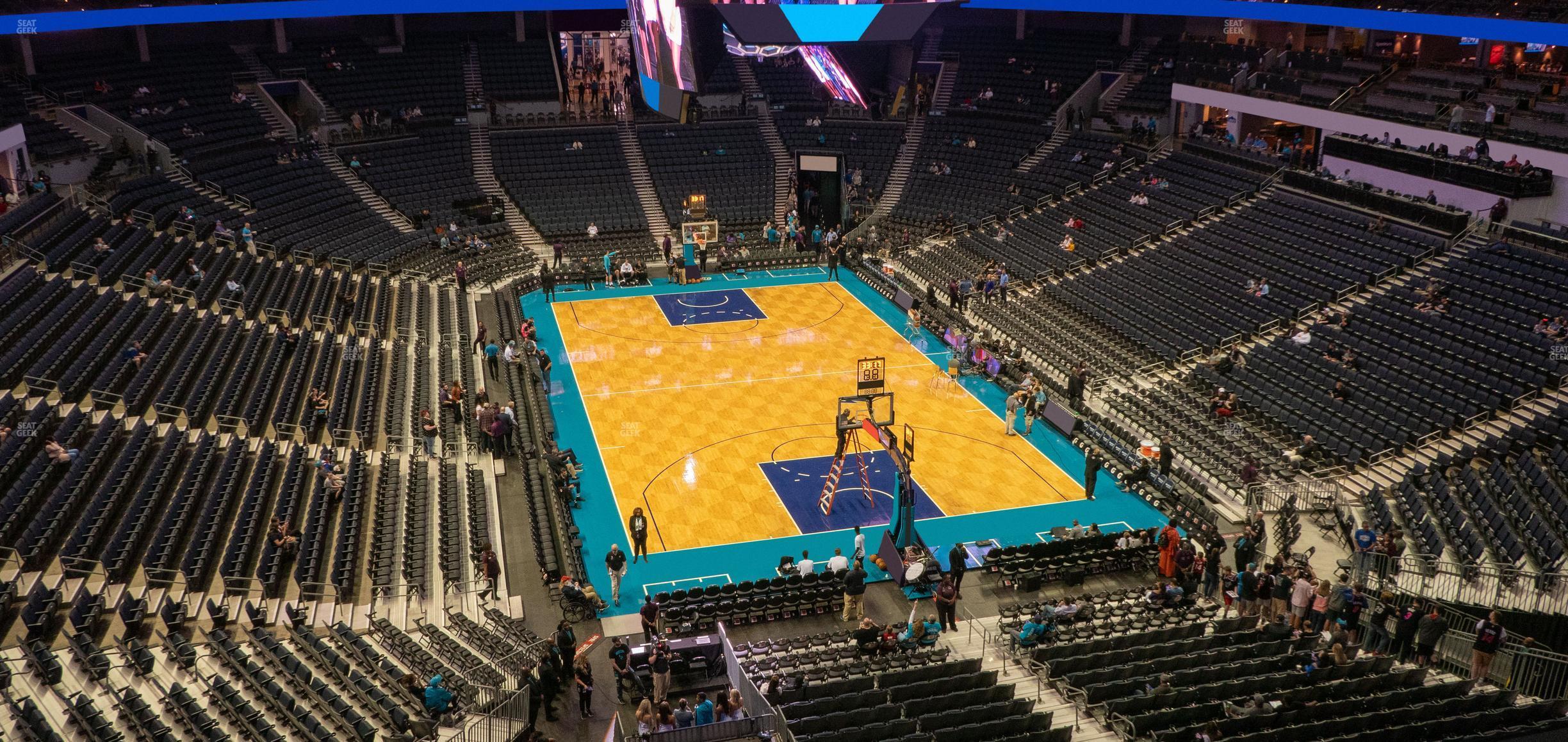 Seating view for Spectrum Center Section 218