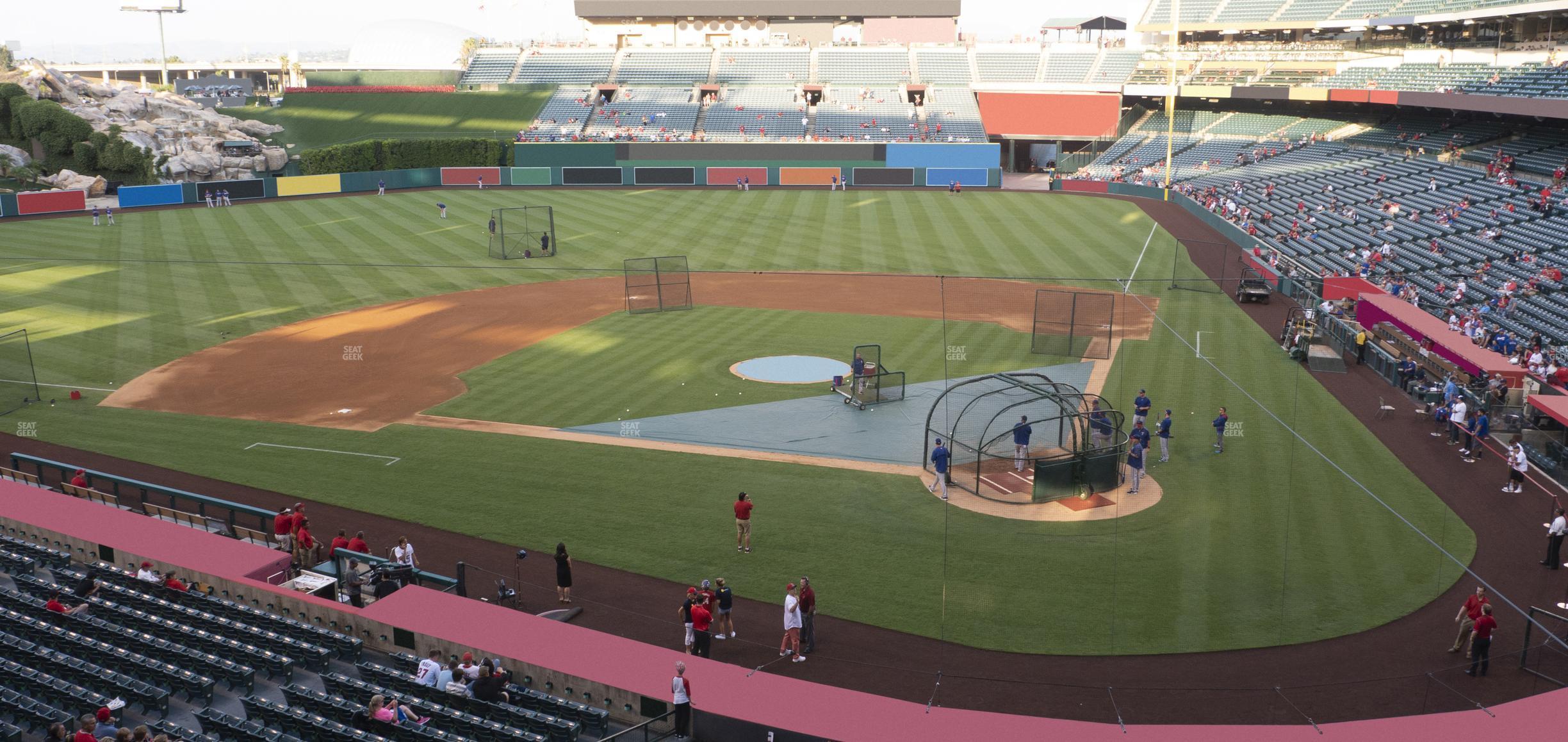 Seating view for Angel Stadium of Anaheim Section 322