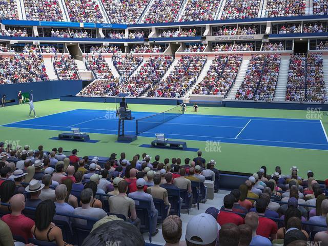 Seating view for Arthur Ashe Stadium Section 56