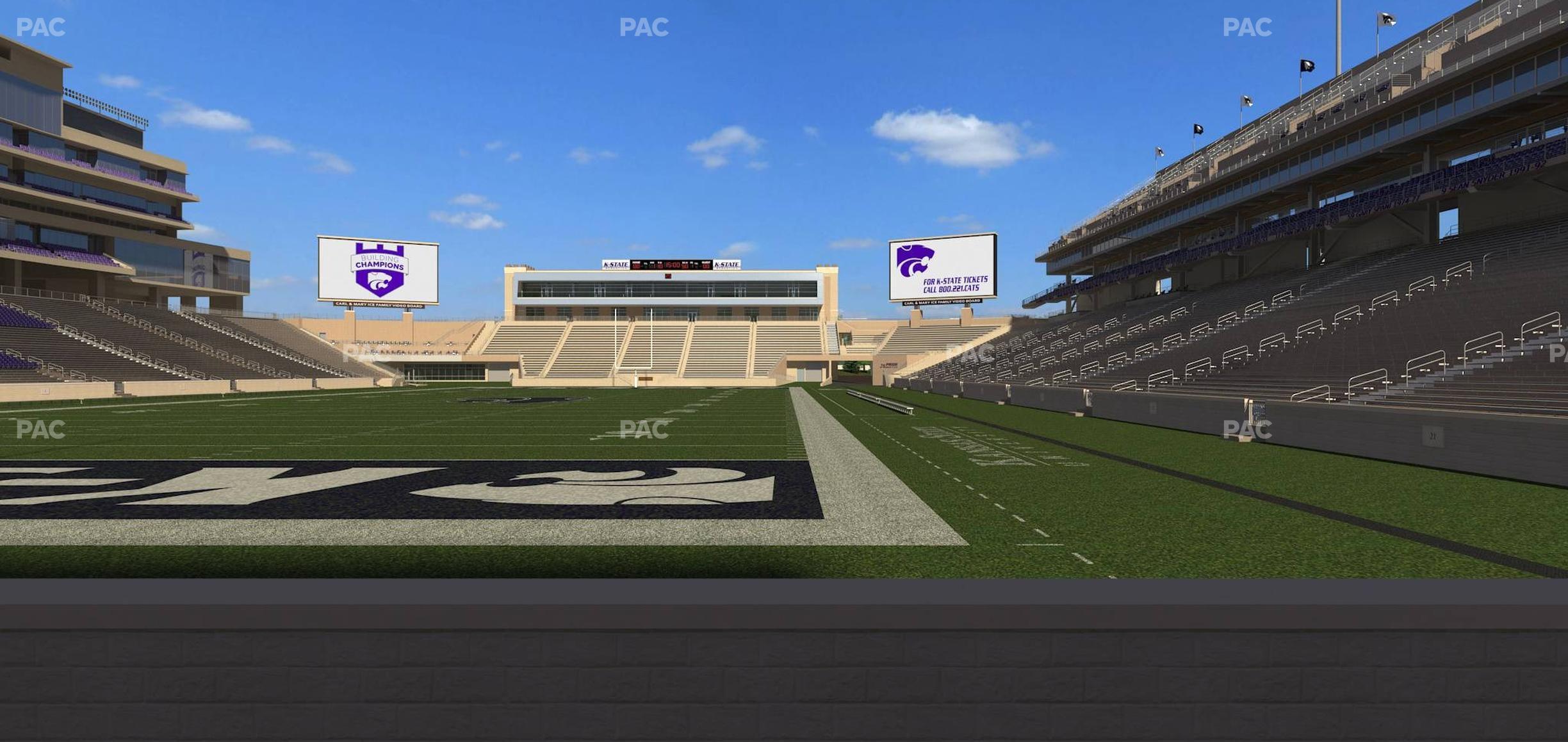 Seating view for Bill Snyder Family Stadium Section 16