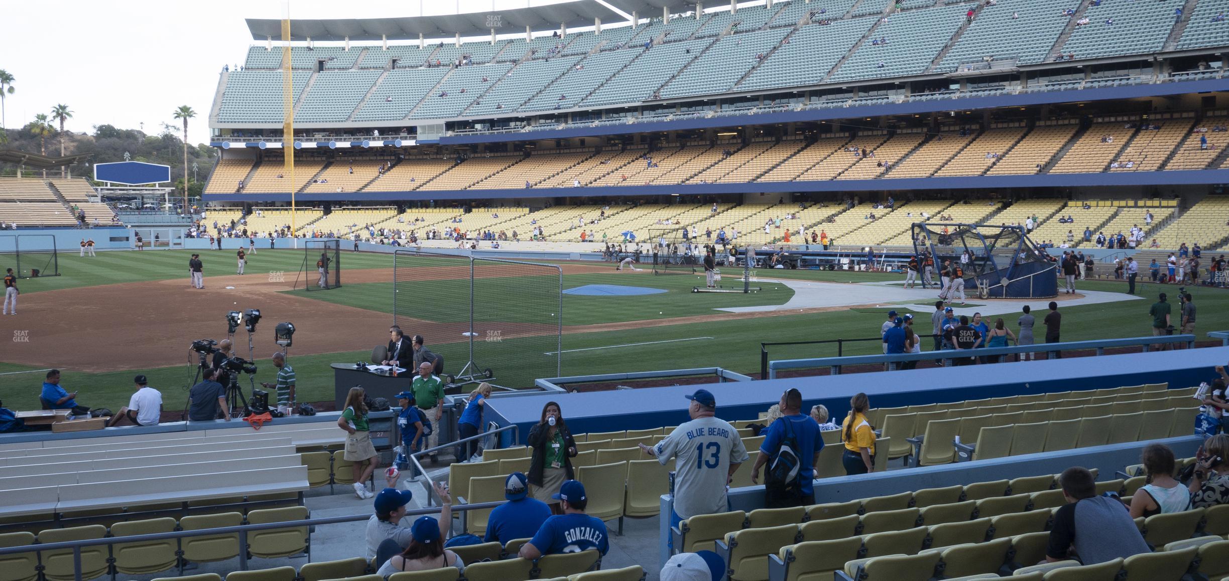 Seating view for Dodger Stadium Section 27 Fd