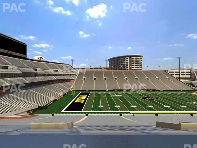 Seating view for Kinnick Stadium Section 129