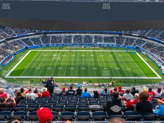 Seating view for SoFi Stadium Section 540