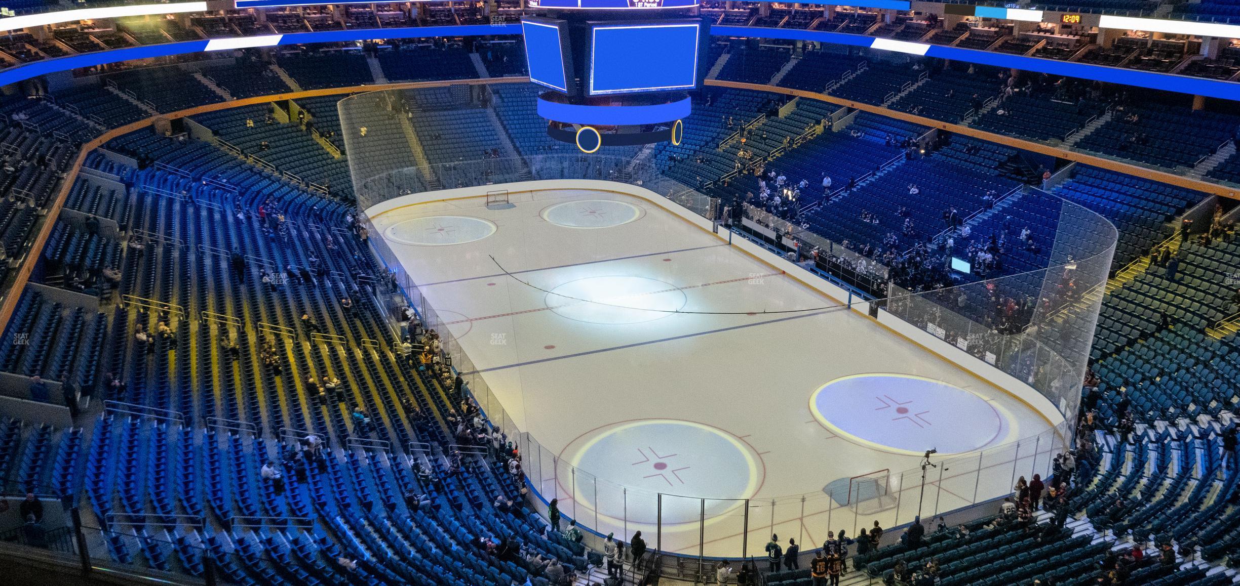 Seating view for KeyBank Center Section 315