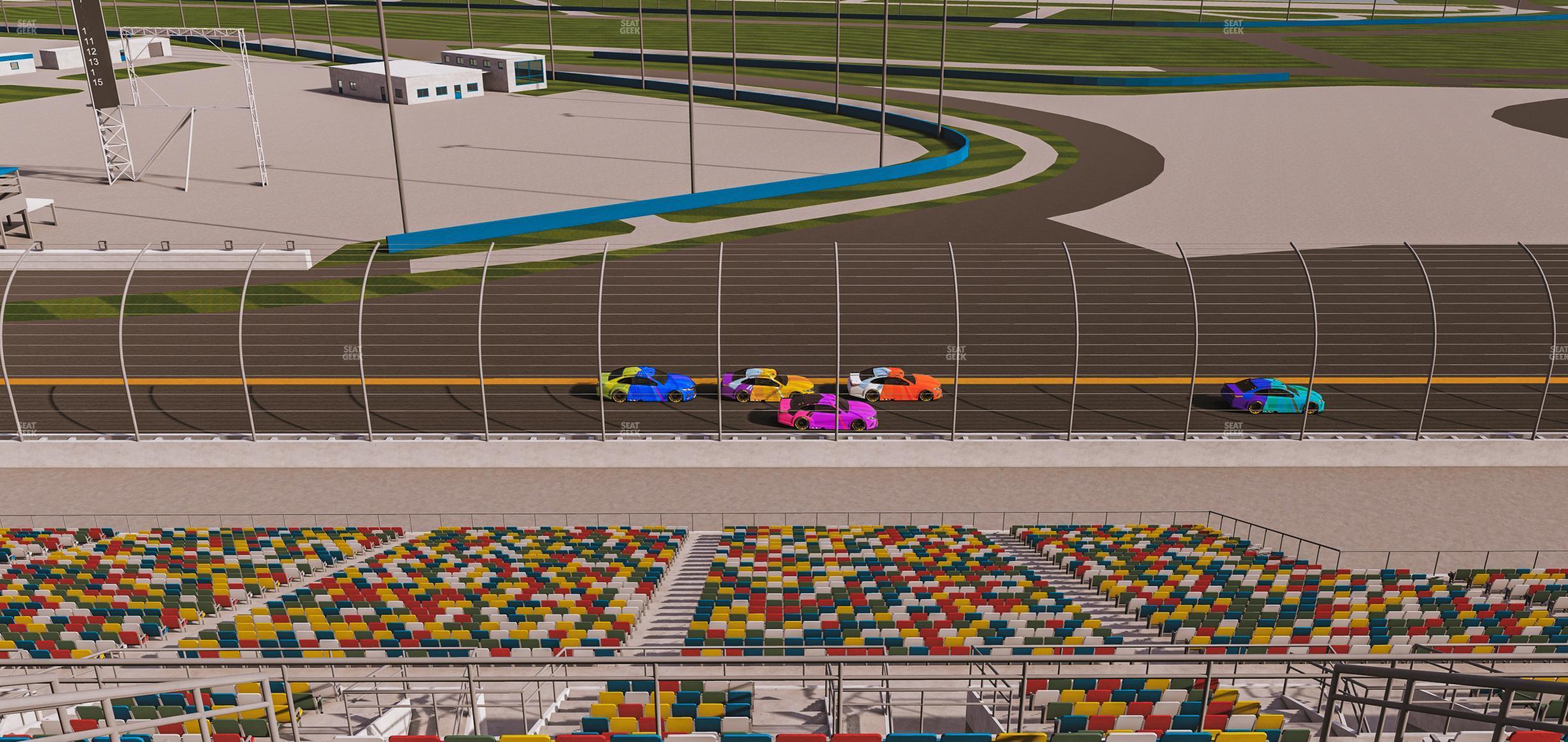 Seating view for Daytona International Speedway Section 381