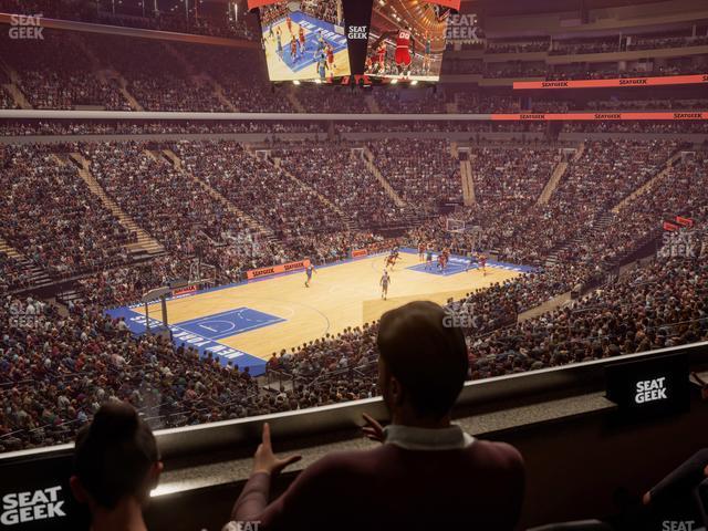 Seating view for Madison Square Garden Section Lexus Level Suite 5