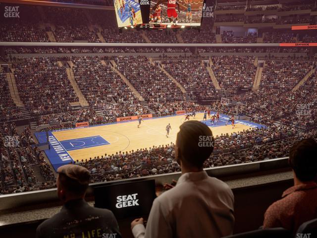 Seating view for Madison Square Garden Section Lexus Level Suite 8