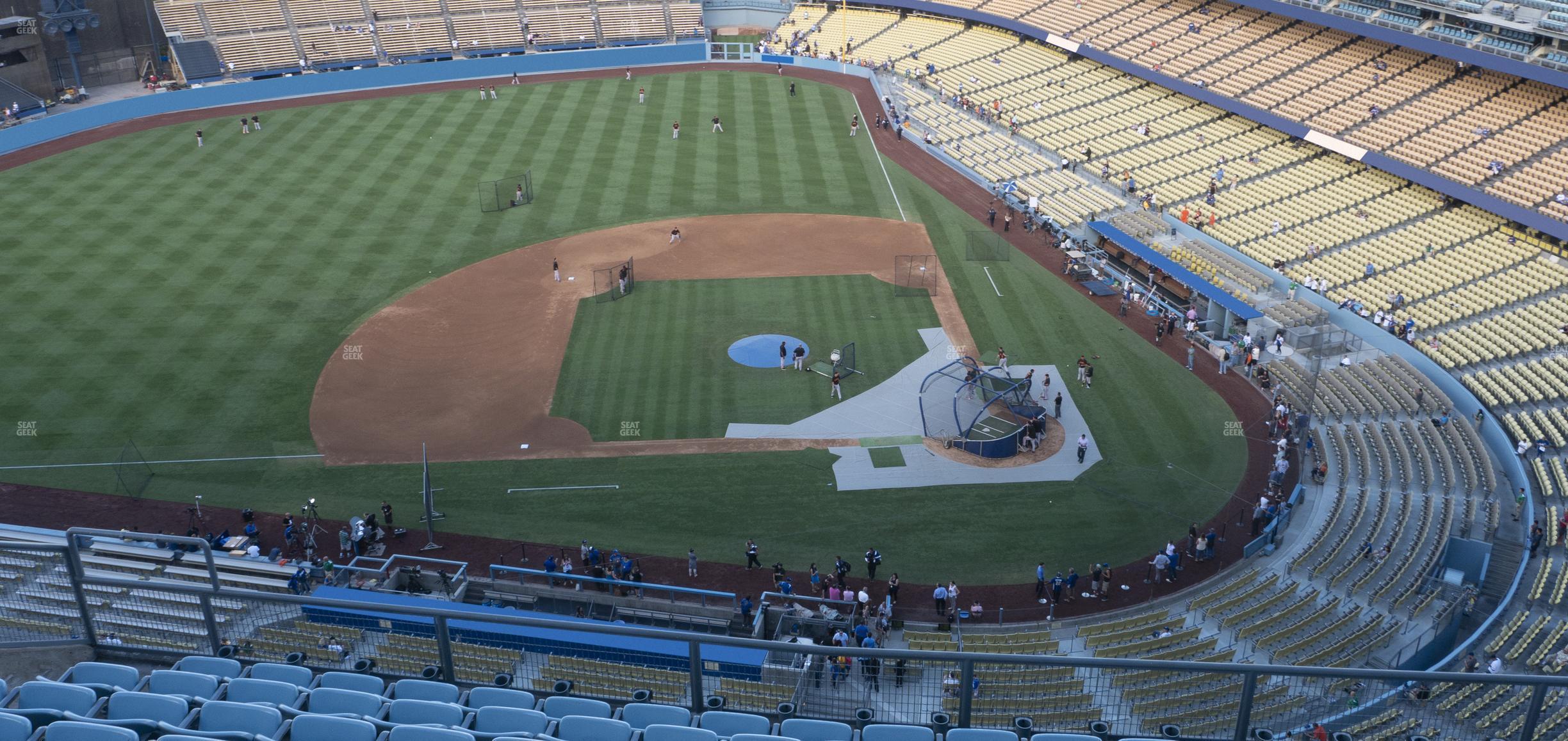 Seating view for Dodger Stadium Section 13 Td