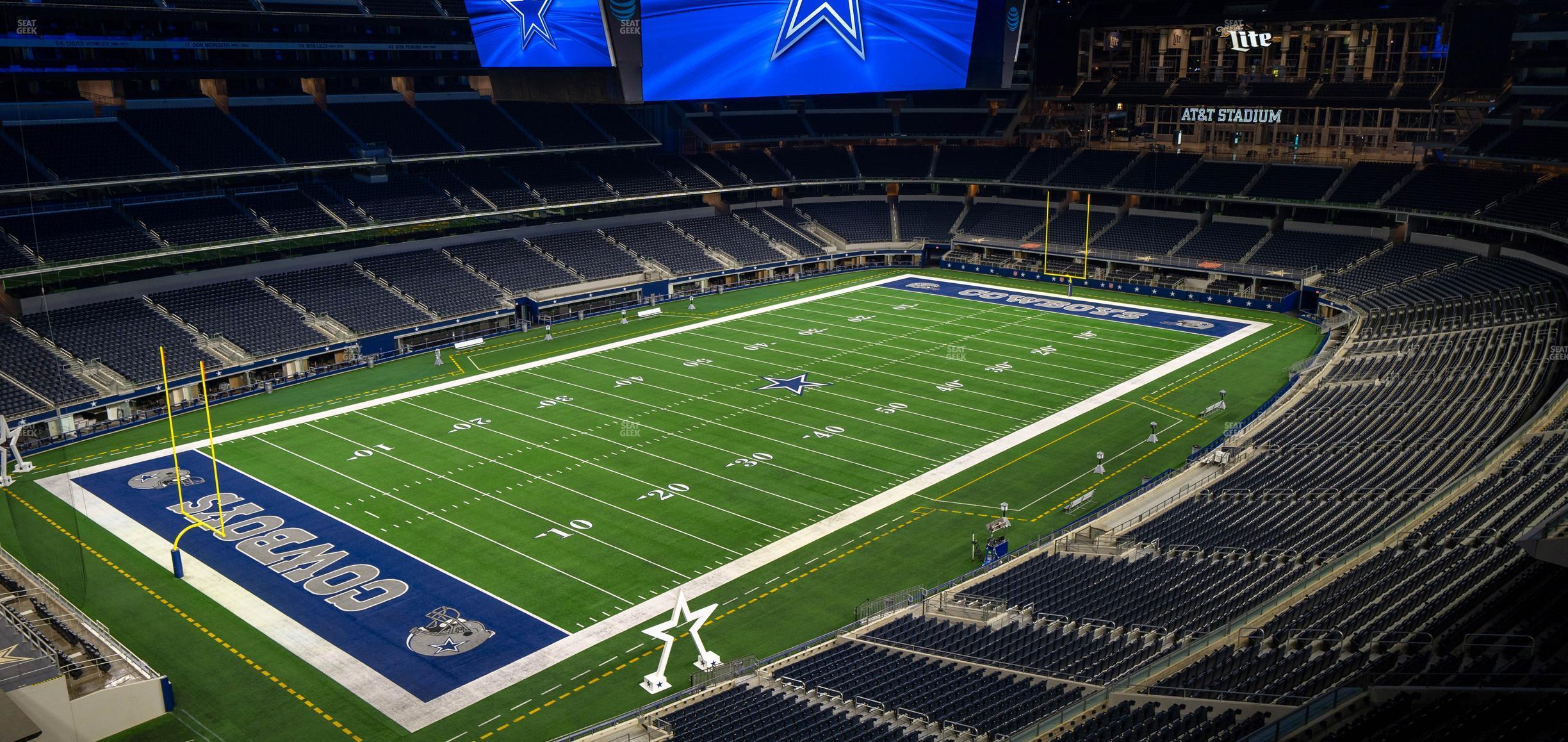 Seating view for AT&T Stadium Section Ring Of Honor Suite 513