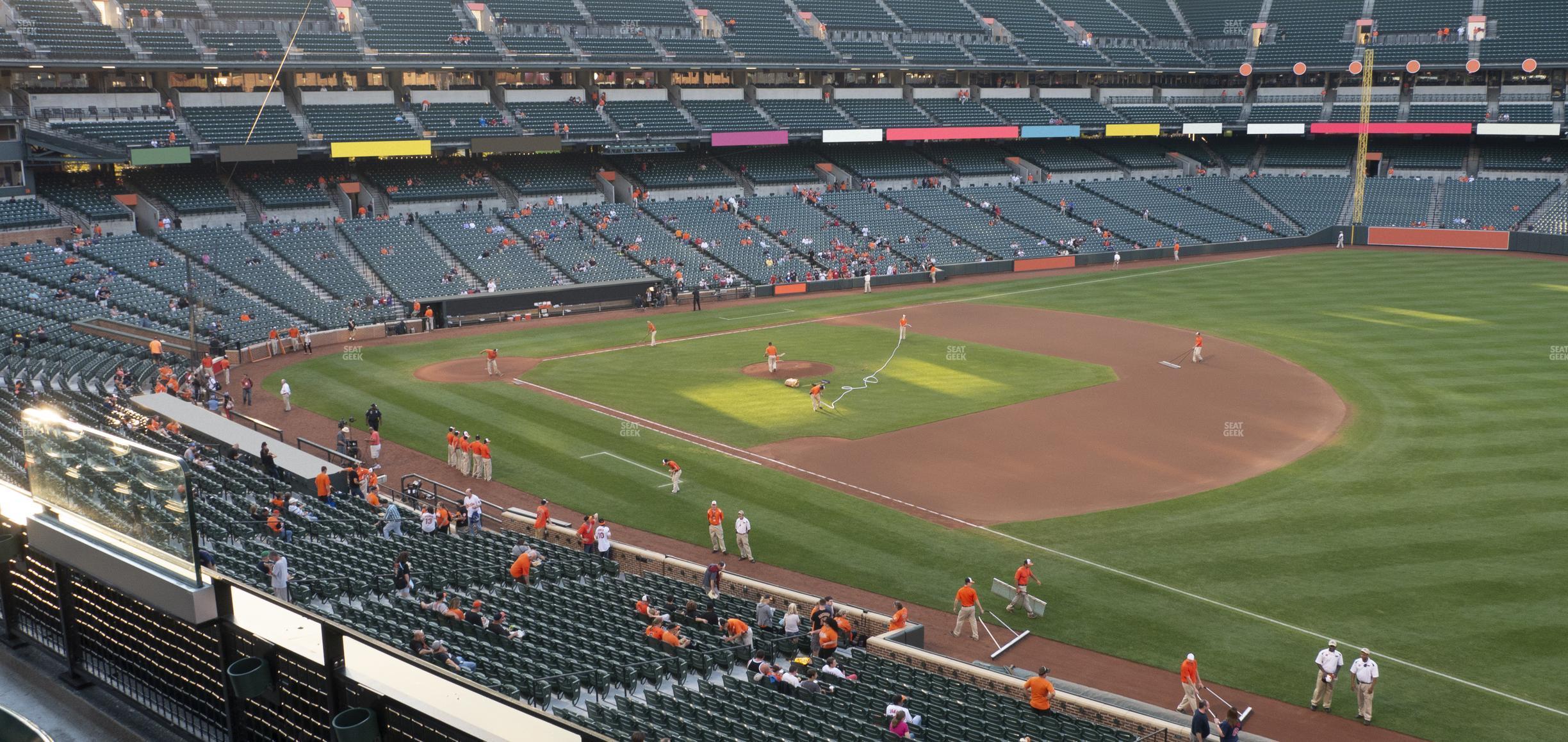 Seating view for Oriole Park at Camden Yards Section 212