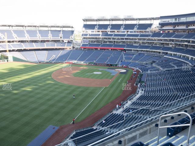 Seating view for Nationals Park Section 301