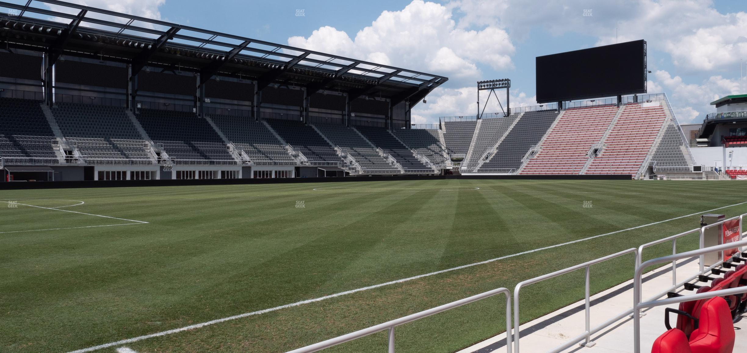 Seating view for Audi Field Section Field 11