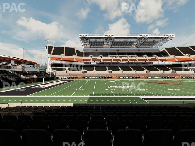 Seating view for Reser Stadium Section 133