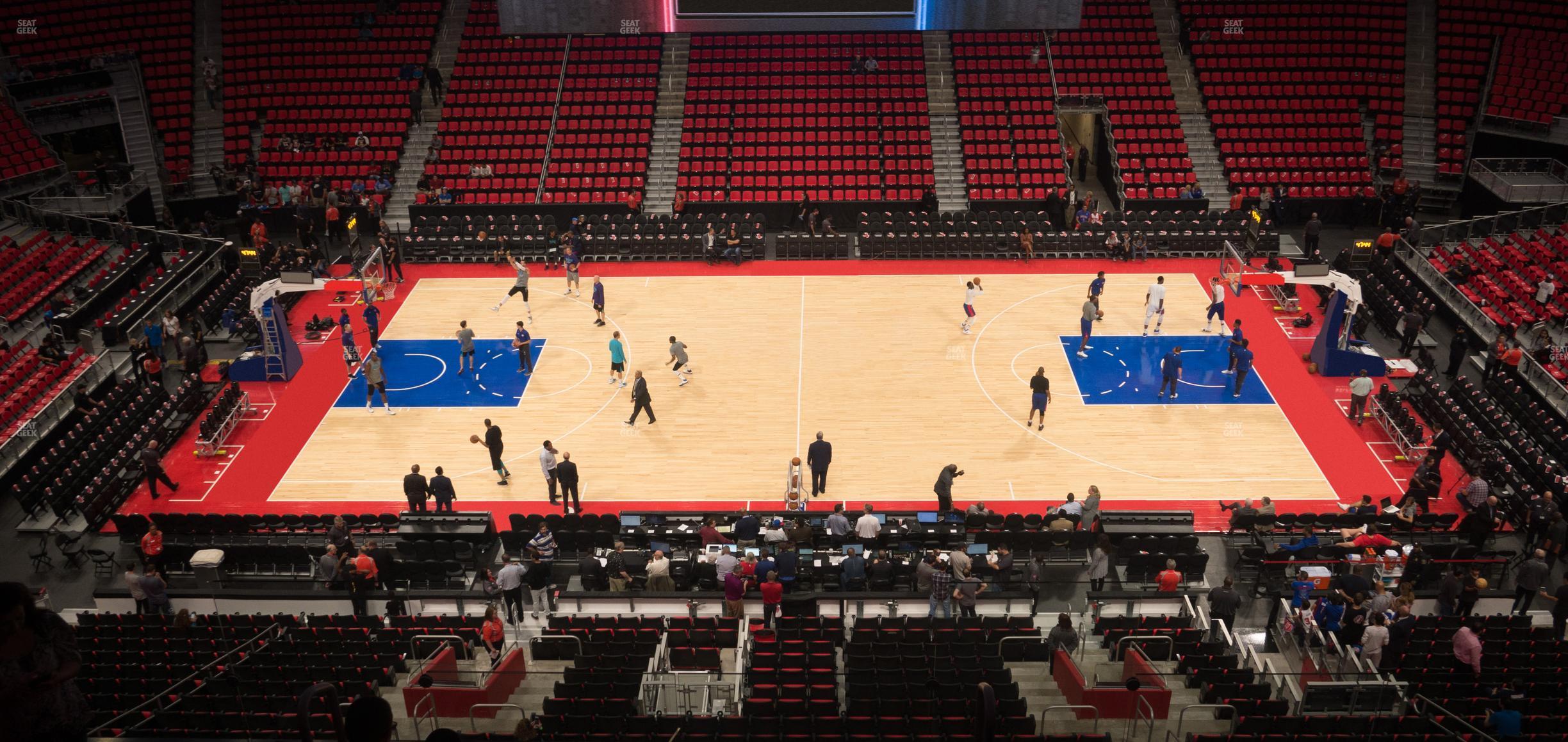 Seating view for Little Caesars Arena Section Mezzanine 28