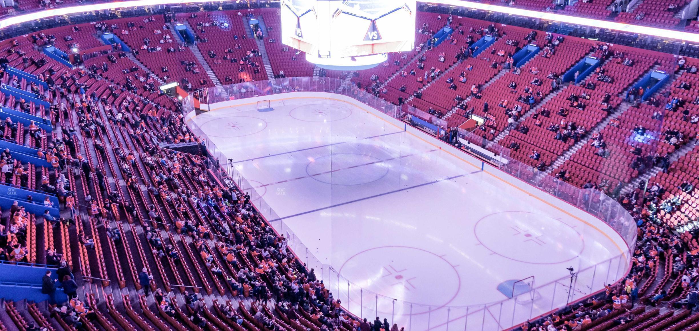 Seating view for Centre Bell Section 313