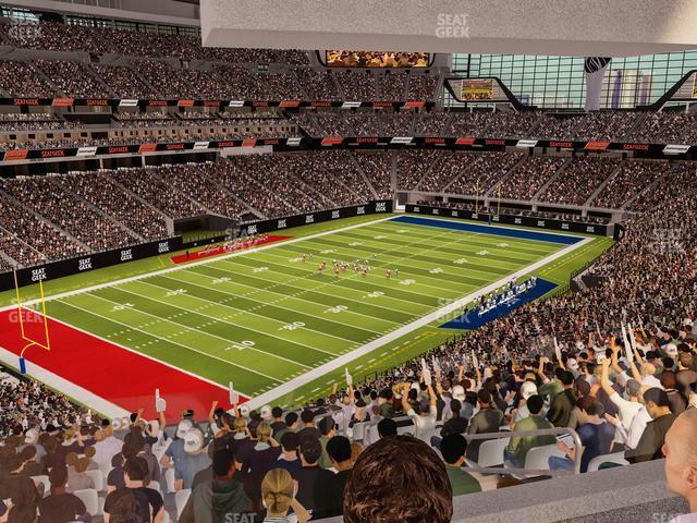 Seating view for Allegiant Stadium Section East Suite 2032