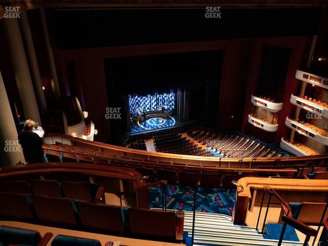 Seating view for Au-Rene Theater at the Broward Center Section Balcony Left