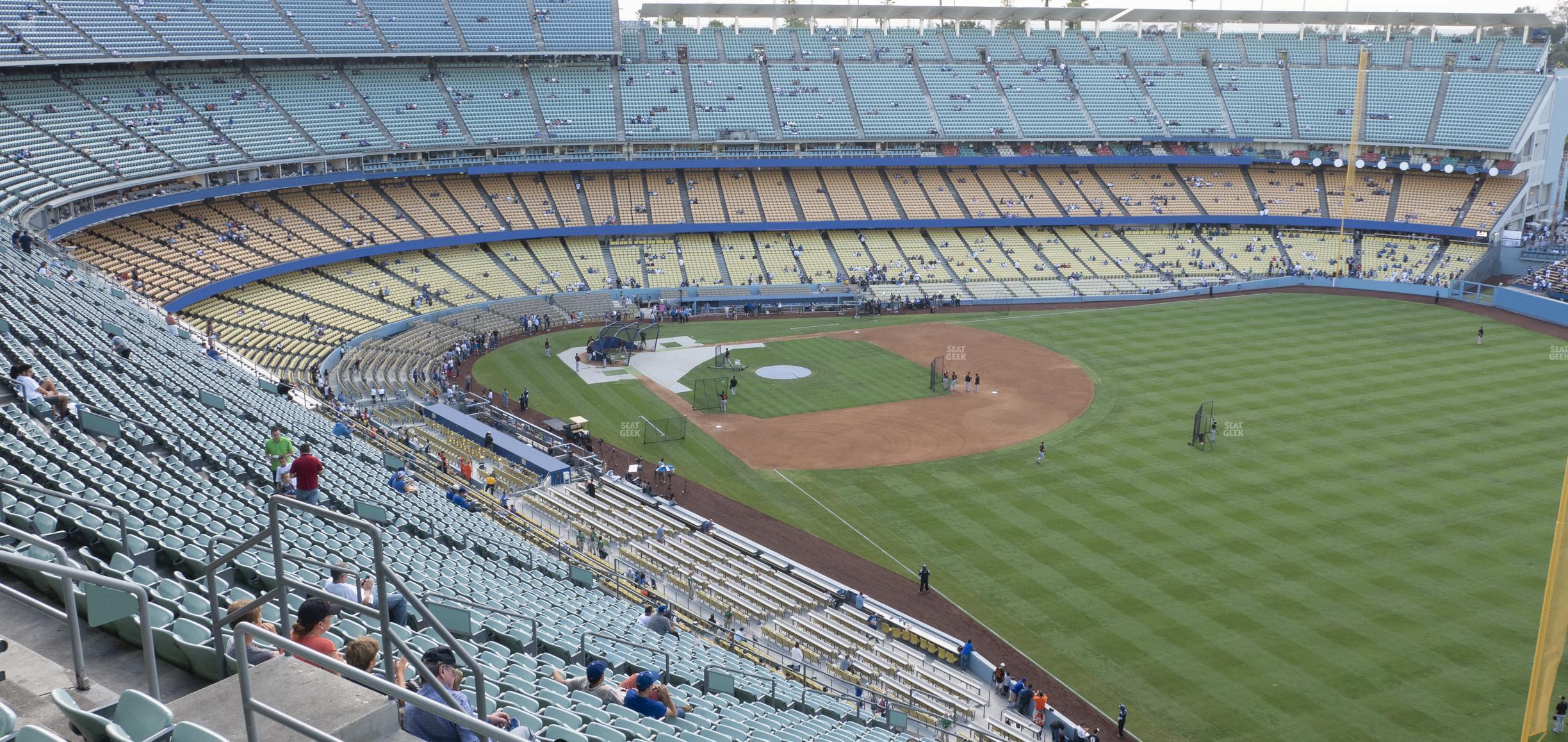 Seating view for Dodger Stadium Section 46 Rs