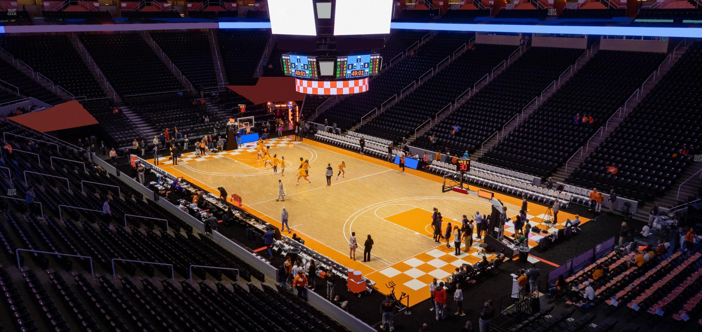 Seating view for Thompson-Boling Arena at Food City Center Section 200