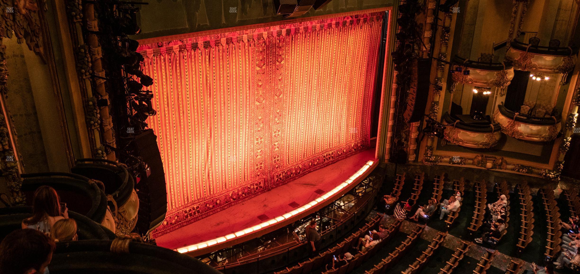 Seating view for New Amsterdam Theatre Section Box 11