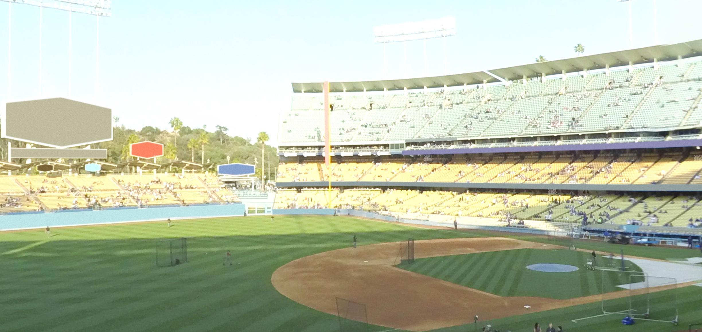 Seating view for Dodger Stadium Section 145 Lg