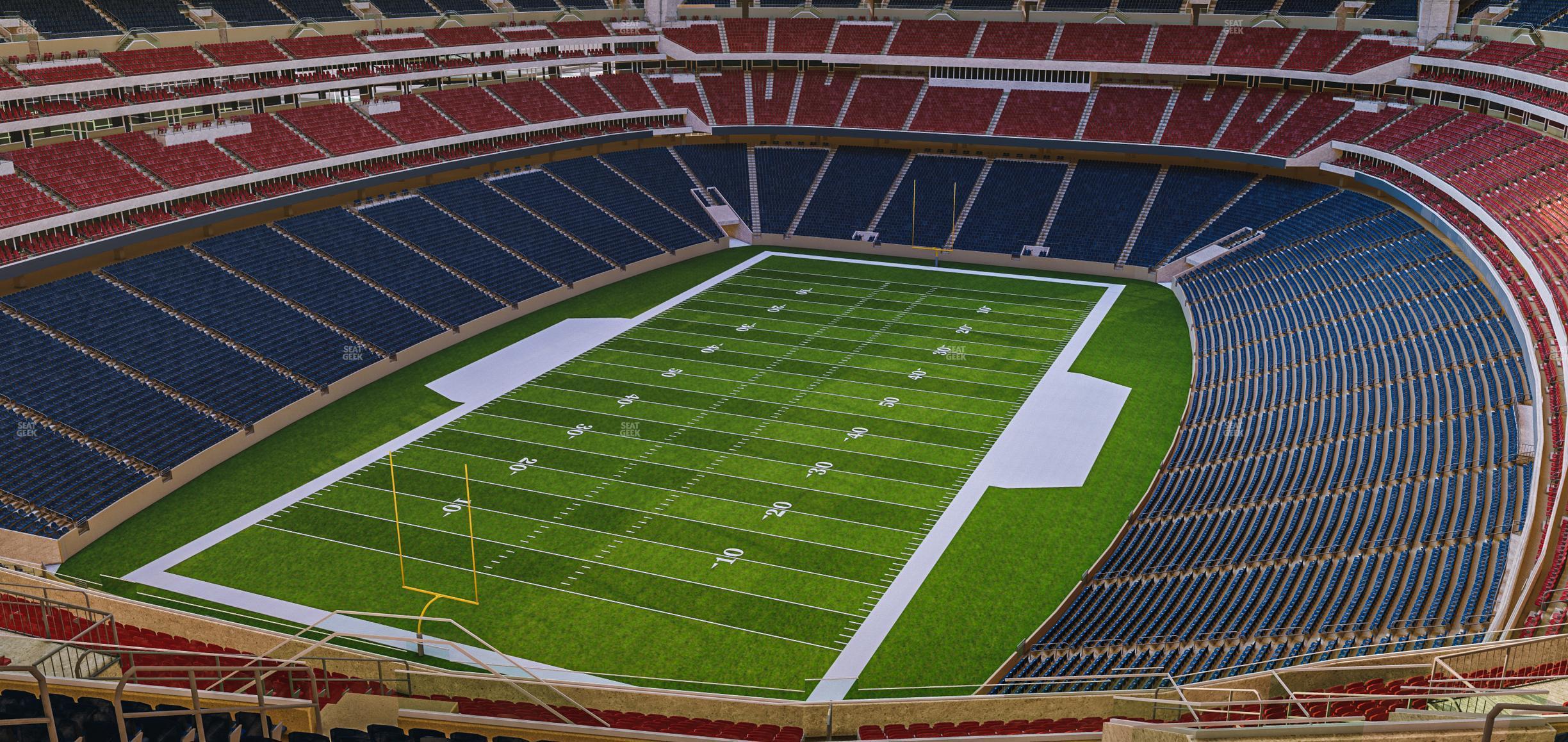 Seating view for NRG Stadium Section 718