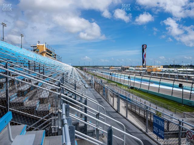 Seating view for Homestead-Miami Speedway Section 202