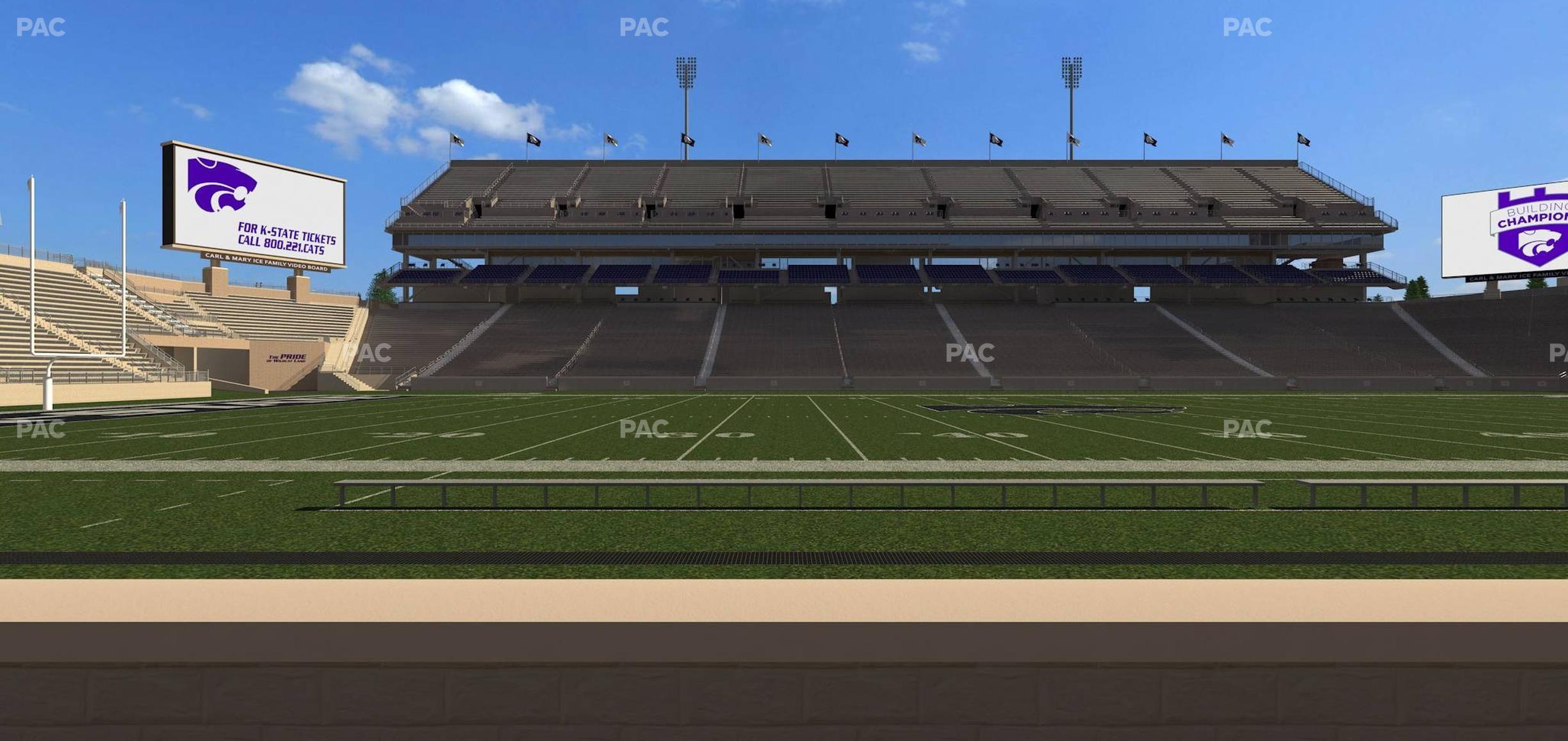 Seating view for Bill Snyder Family Stadium Section 4