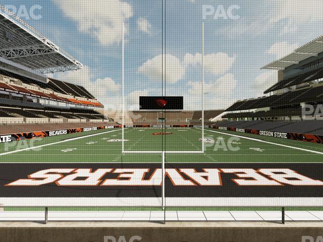 Seating view for Reser Stadium Section 138