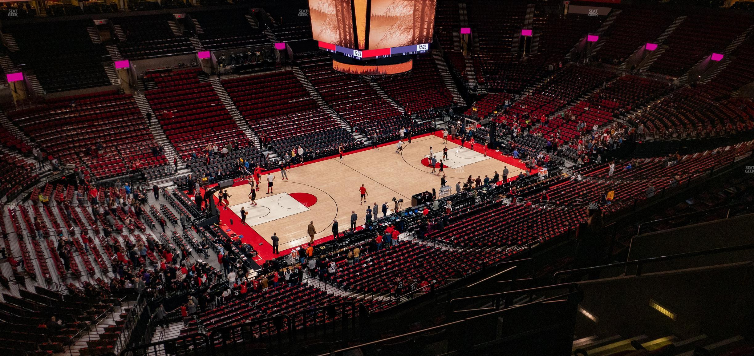 Seating view for Moda Center Section 304