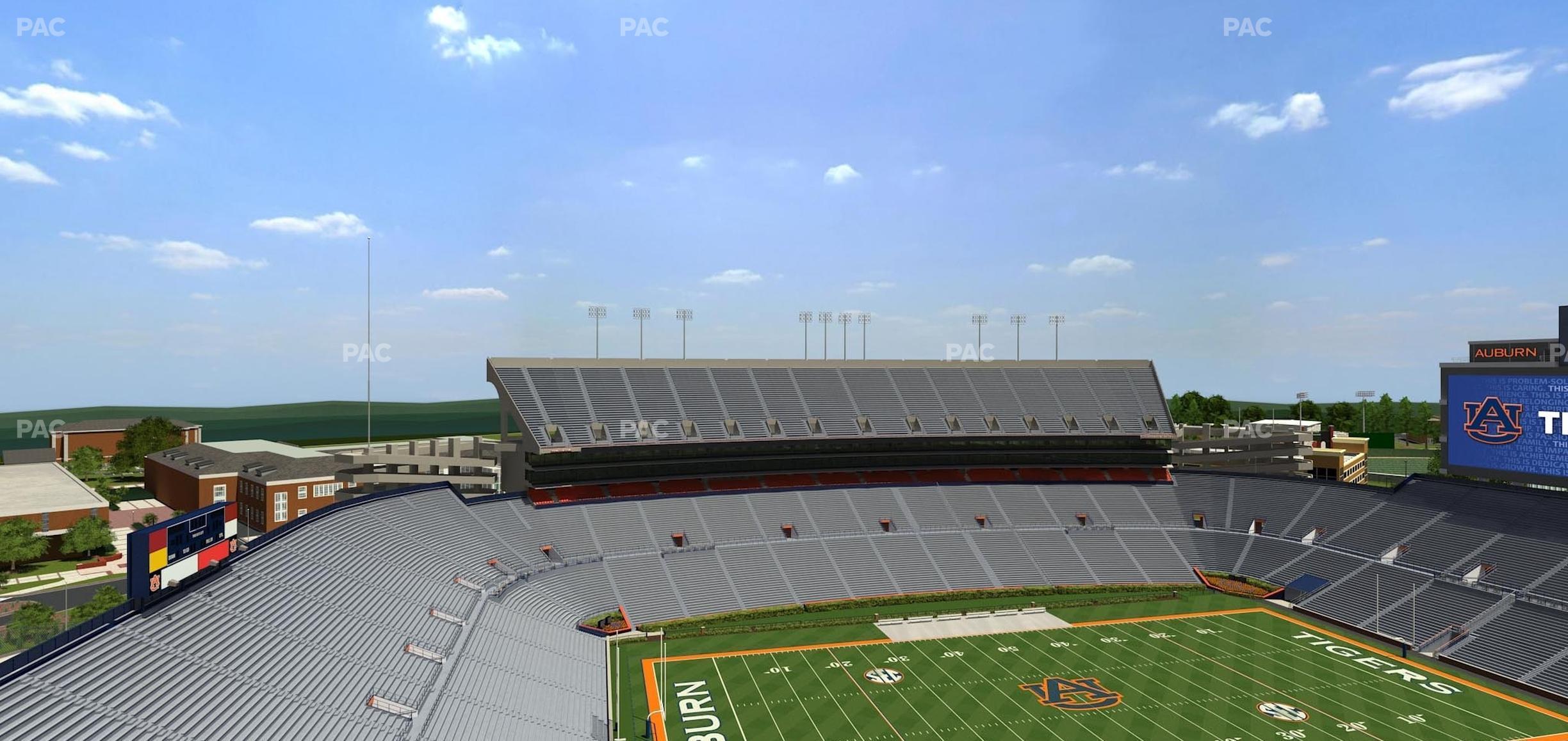 Seating view for Jordan-Hare Stadium Section 48