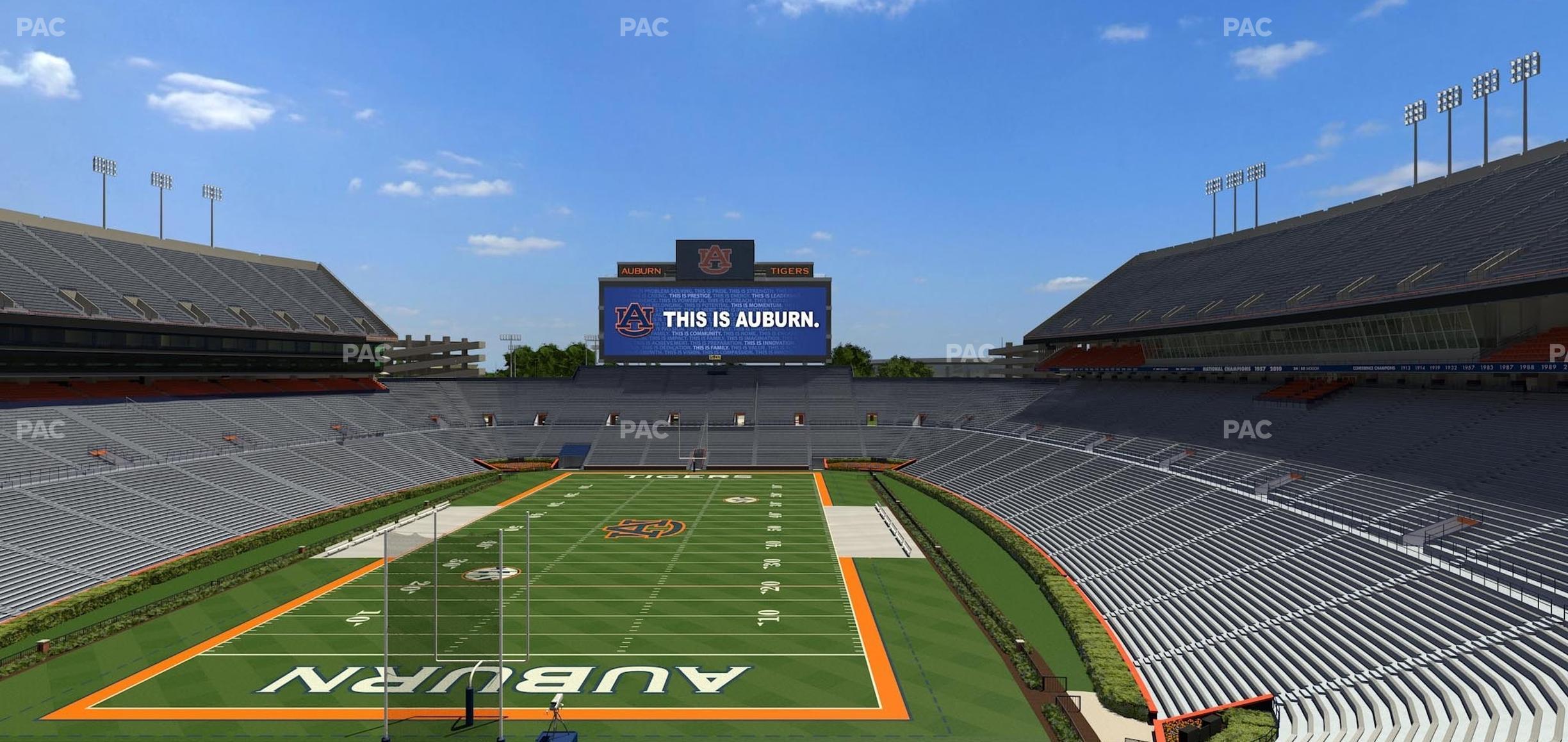 Seating view for Jordan-Hare Stadium Section 42