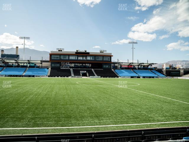 Seating view for Weidner Field Section 120