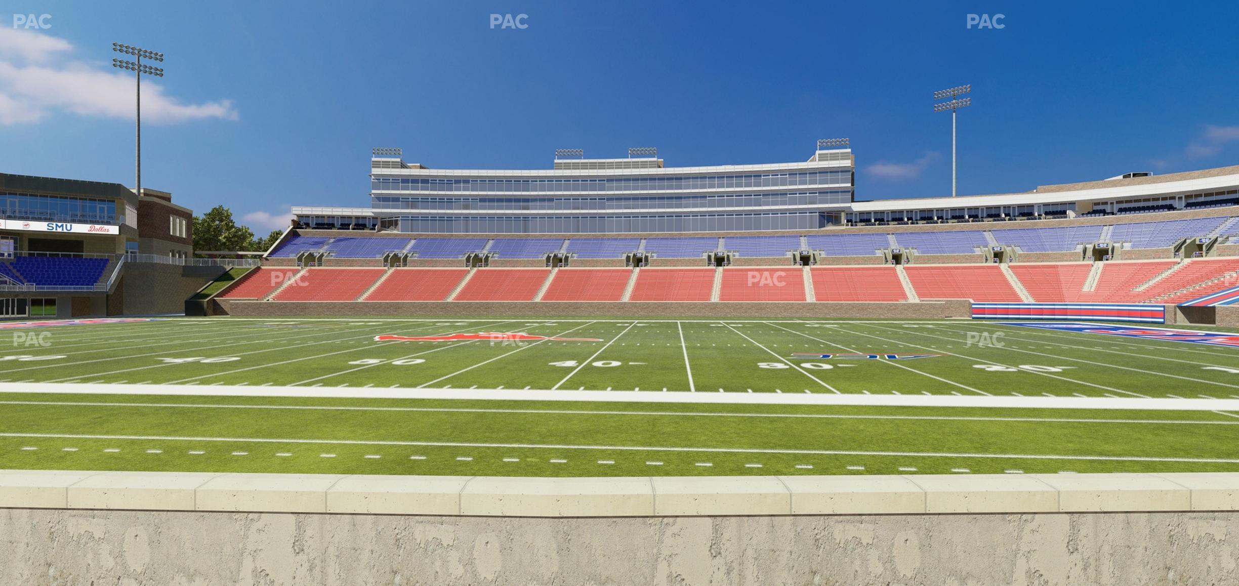 Seating view for Gerald Ford Stadium Section 123