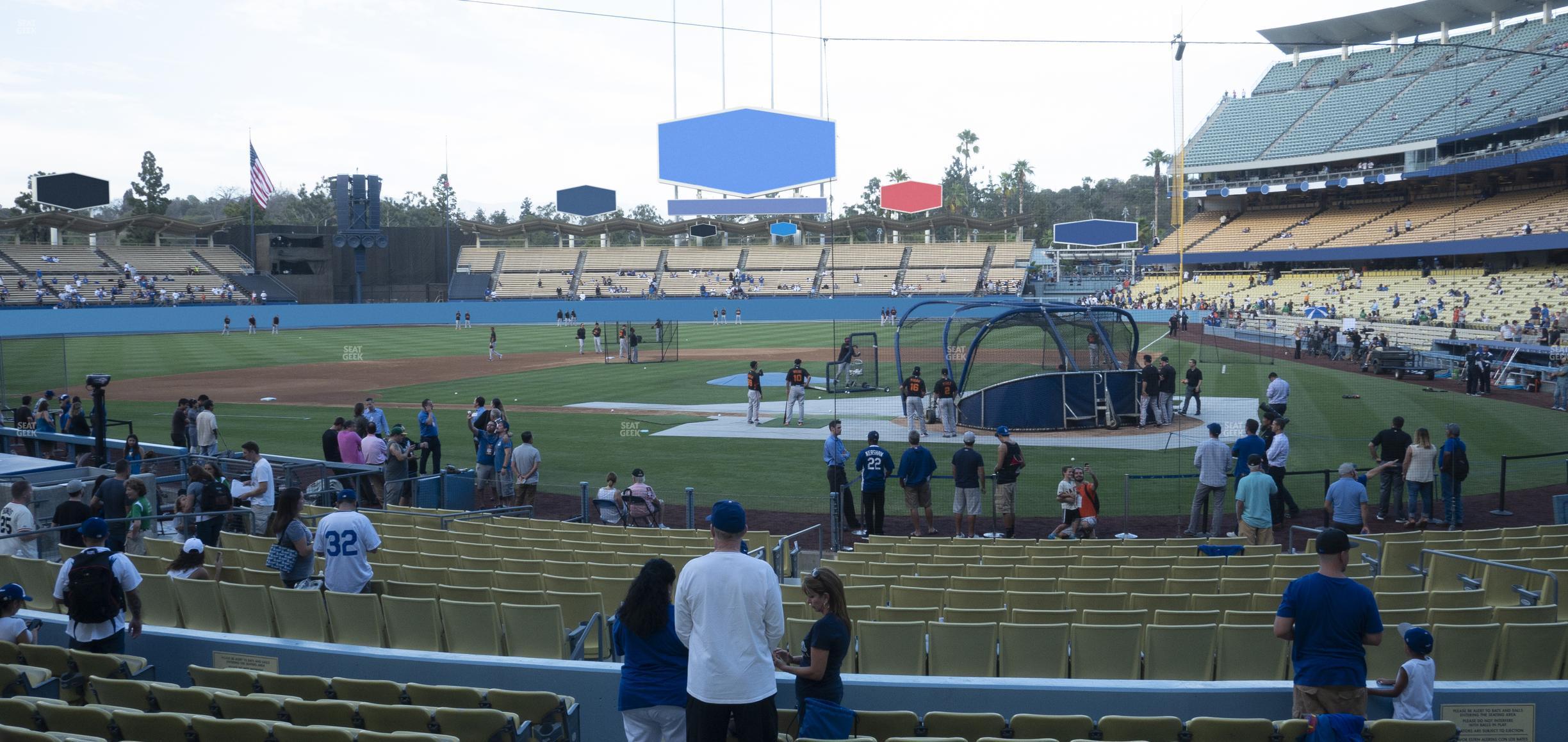 Seating view for Dodger Stadium Section 7 Fd