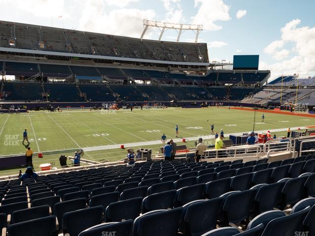 Seating view for Camping World Stadium Section 110