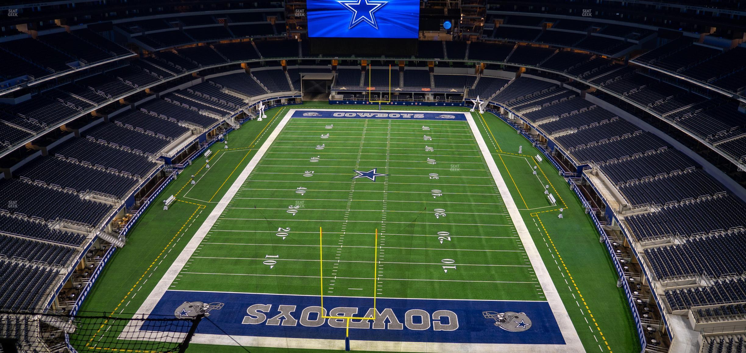 Seating view for AT&T Stadium Section 427