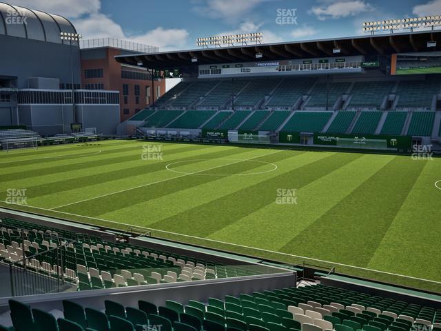 Seating view for Providence Park Section 99