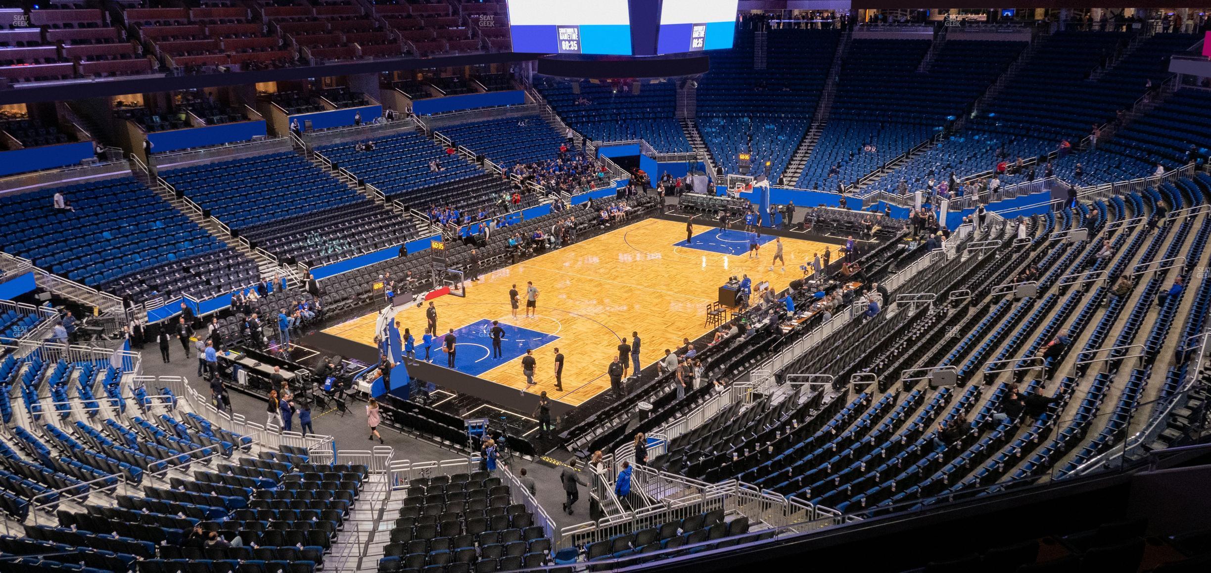 Seating view for Kia Center Section Legends Suite A