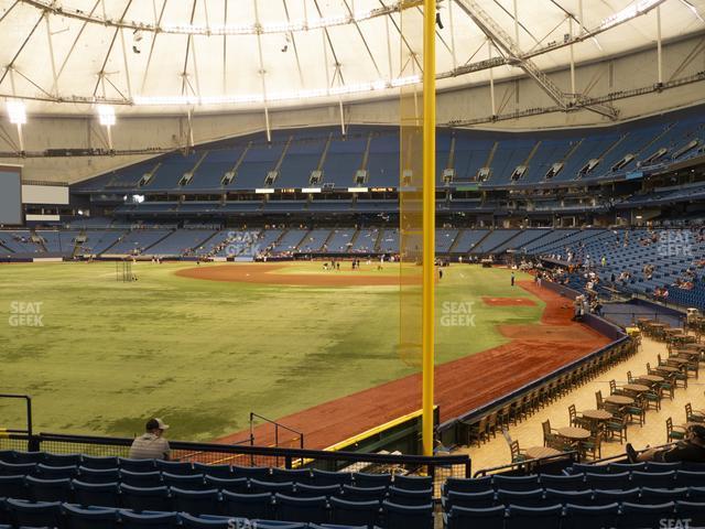 Seating view for Tropicana Field Section 139