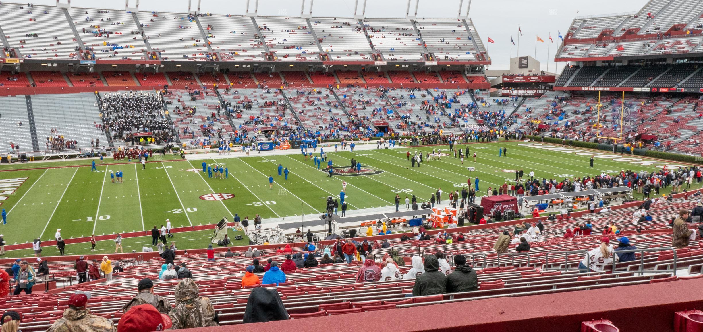 Seating view for Williams Brice Stadium Section 103