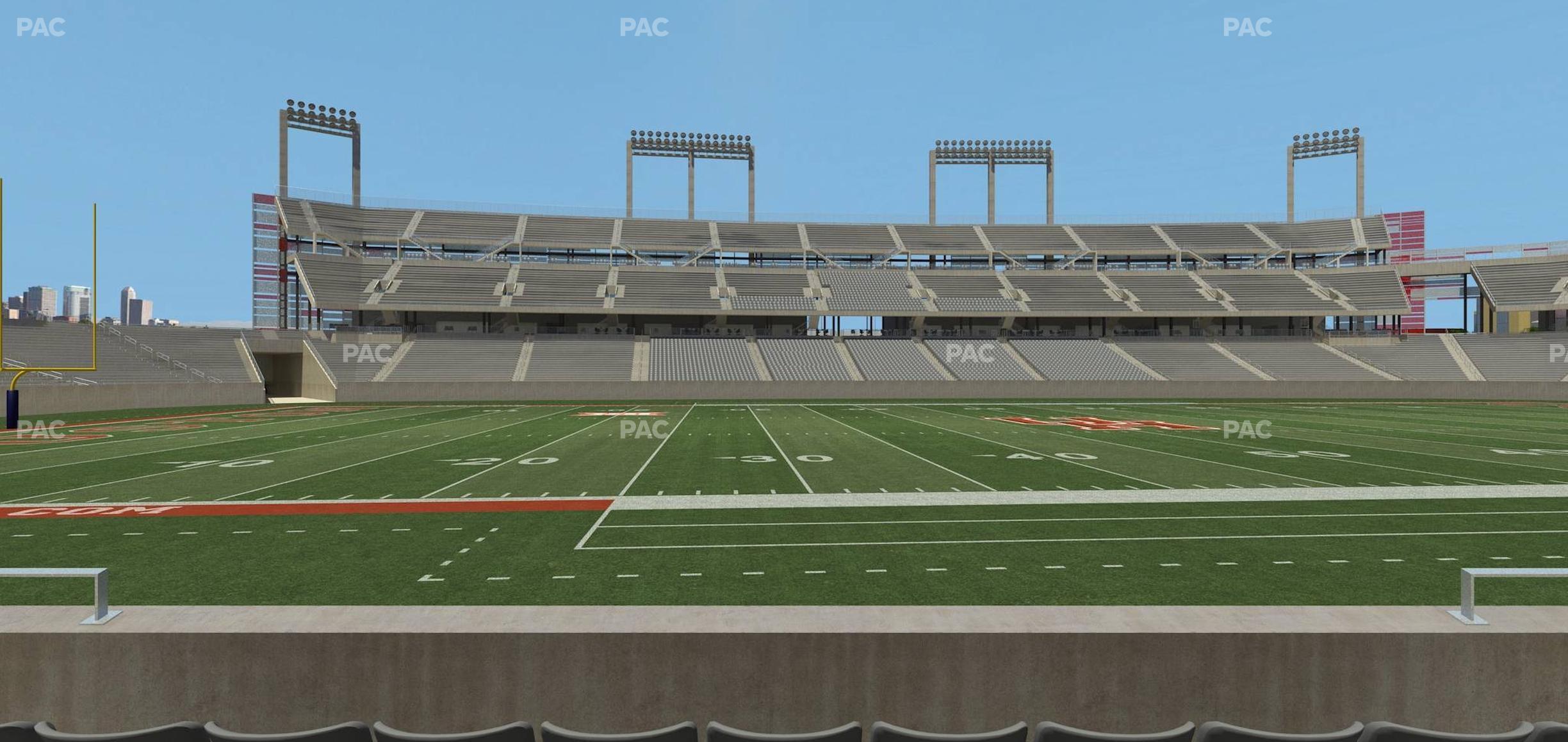 Seating view for TDECU Stadium Section 112