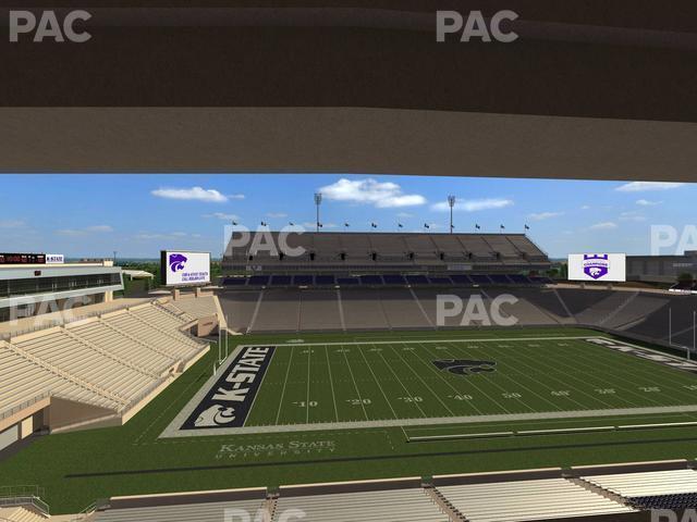 Seating view for Bill Snyder Family Stadium Section Loge 307