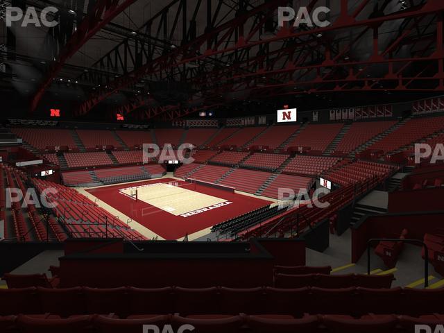 Seating view for Bob Devaney Sports Center Section C 8