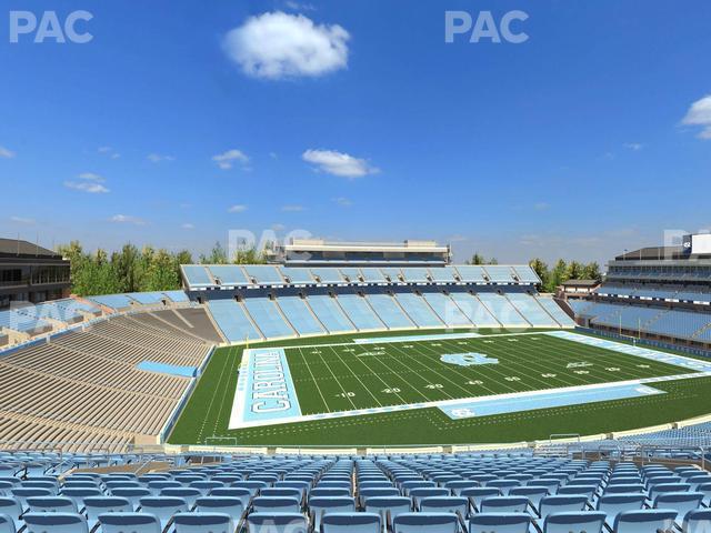 Seating view for Kenan Memorial Stadium Section 221