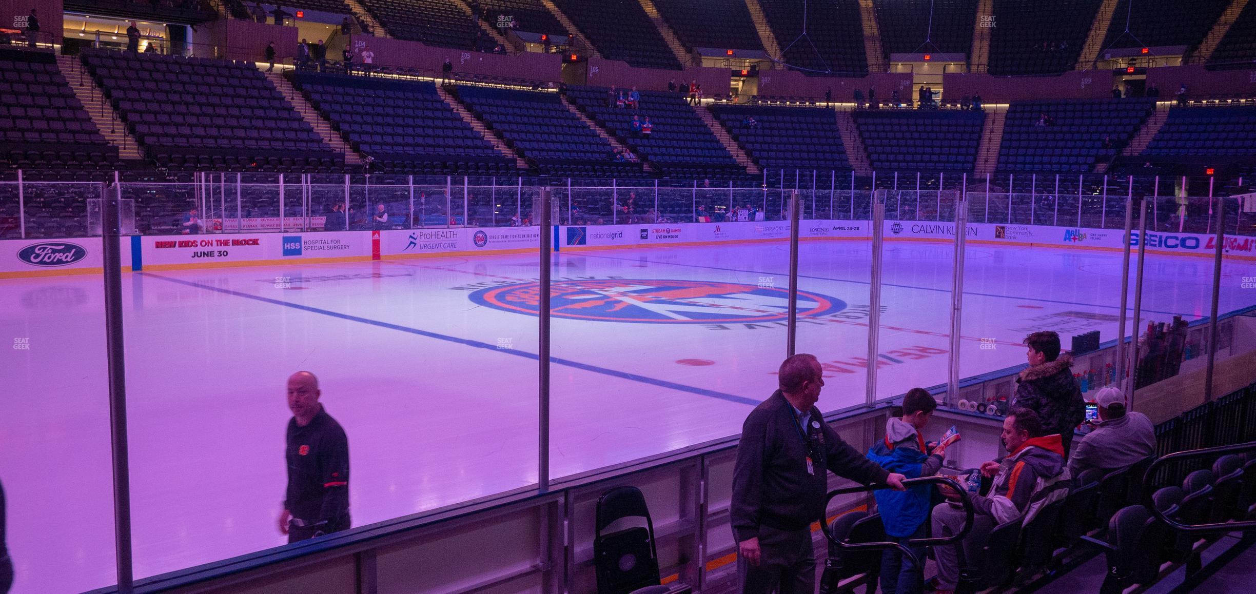 Seating view for Nassau Coliseum Section 19