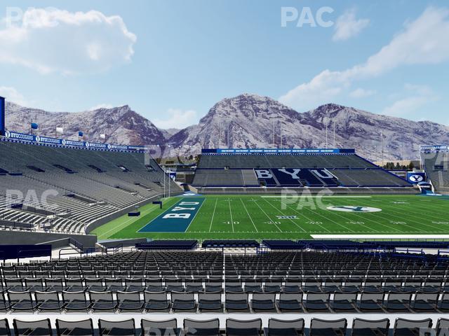 Seating view for LaVell Edwards Stadium Section 8 A Wc